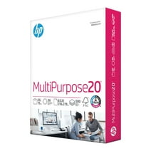 HP Multipurpose20, 20lb, 8.5x 11, White, 500 Sheets