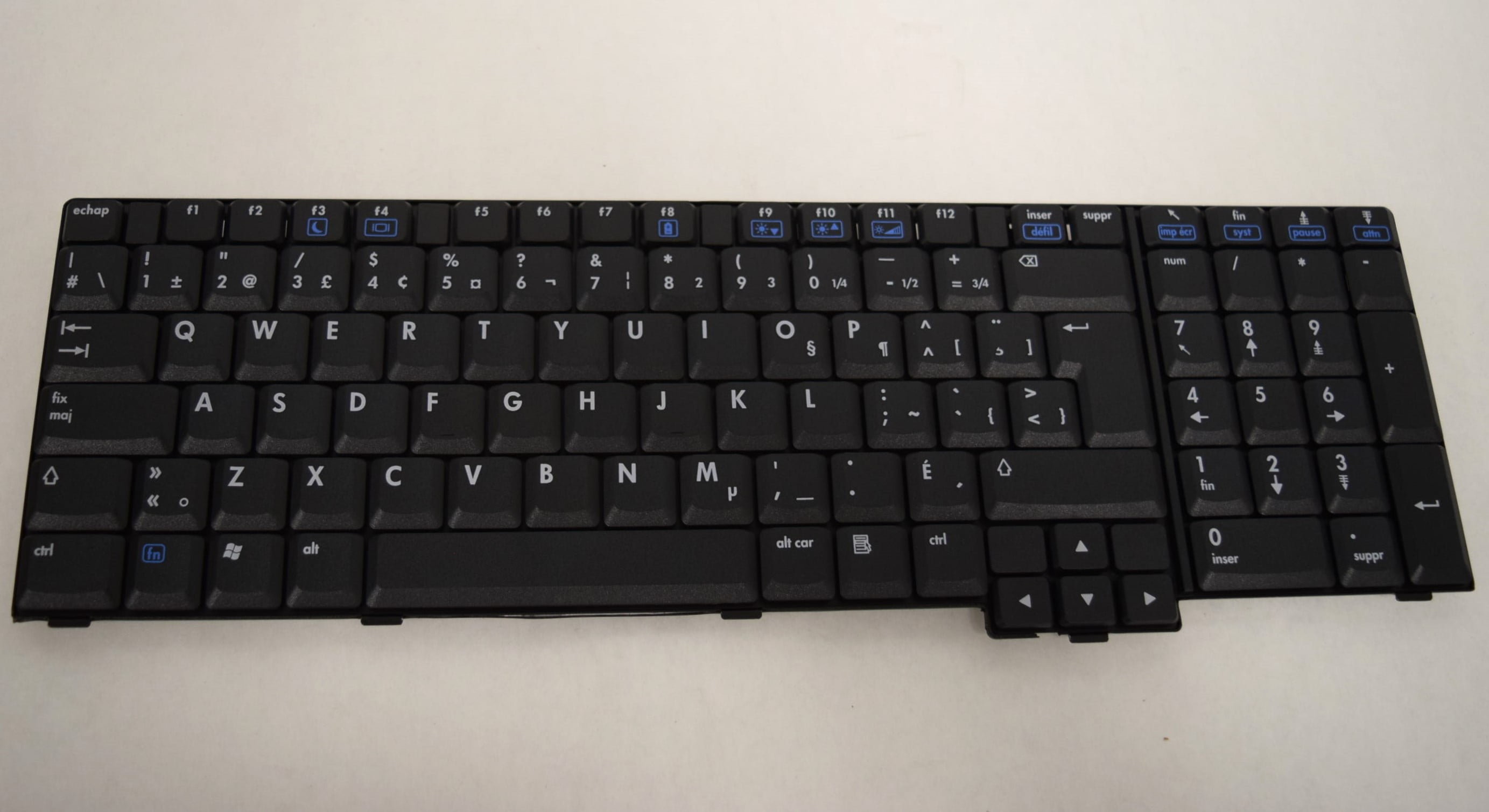 Hp nx9420 french canadian keyboard w o pointstick 409911 121