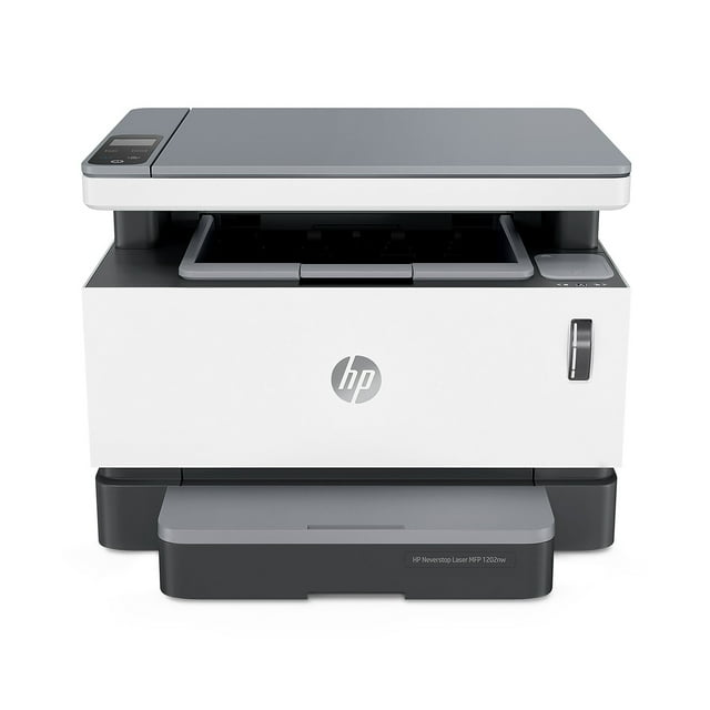 HP Neverstop MFP 1202w Wireless Laser All-In-One Refillable Tank Monochrome Printer