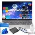 thumbnail image 1 of HP Newest 15 15.6" Full HD Laptop Computer For Student and Business, Intel Core i3-N305, Copilot AI Laptop, 16GB RAM, 256 GB PCIe SSD, Intel UHD, Windows 11 Home,MS Lifetime Office,Gift Set, 1 of 8