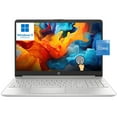 thumbnail image 1 of HP Newest 15 15.6" HD Touchscreen Business Laptop Computer, 12th Gen Intel Core i3-1215U, 8GB RAM, 256GB PCIe SSD, Long Battery Life, Wi-Fi 5, Bluetooth, Natural Silver, 1 of 7