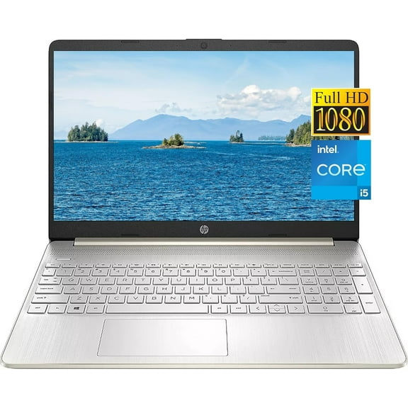 HP Newest 15.6" FHD Micro-Edge Laptop Computer, Intel Core i5-1135G7(Beat i7-1065G7), 8GB RAM, 256GB PCIe SSD, Number Pad, WiFi, HDMI, USB-C, Fast Charge, Camera, Windows 11, SE Accessories