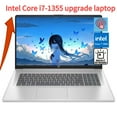 thumbnail image 1 of HP Newest 17.3" HD+ Touchscreen Laptop , Intel Core 7-150U(Beat i7-1255U) , 32GB RAM, 2TB SSD,Backlit Keyboard, Windows 11 Home, Silver, 1 of 6