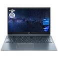 thumbnail image 1 of HP Newest Pavilion i7 15.6" FHD Business Laptop, Intel Core i7-1355U, 32GB RAM, 2TB SSD, Fingerprint Reader, Backlit KB, Wi-Fi 6, HDMI, W11P, Blue, 1 of 5
