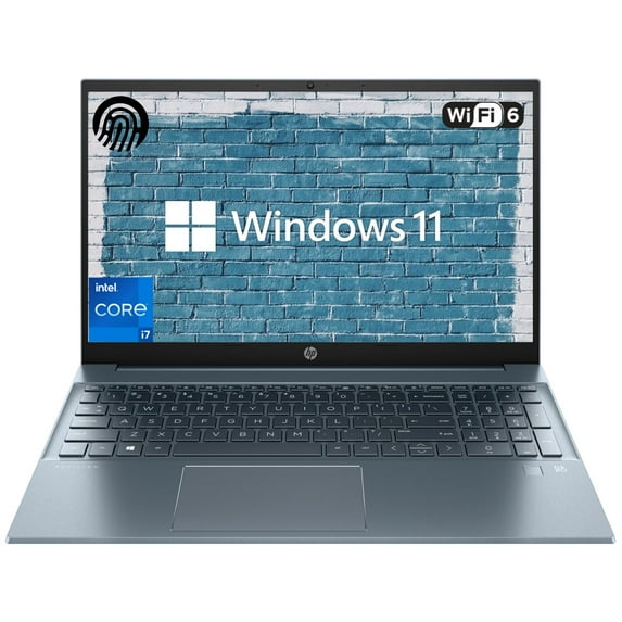 HP Newest Pavilion i7 15.6" FHD Laptop, Intel Core i7-1355U, 64GB RAM, 1TB SSD, Fingerprint Reader, Backlit KB, Wi-Fi 6, HDMI, W11H, Blue