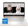thumbnail image 1 of HP Newest Student Business Laptop, Intel N150 CPU(Beats N4120) ,14 Inch LED ,8GB RAM 128GB UFS,Wi-Fi 6, Pale Rose Gold, 1 of 6