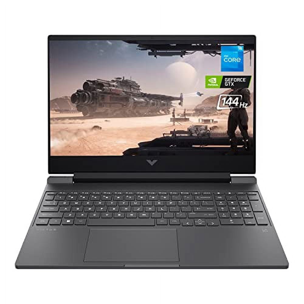 HP Newest Victus 15.6" FHD 144 Hz Gaming Laptop, Intel Core i5-12450H Processor, NVIDIA GeForce GTX 1650, 32GB RAM, 2TB SSD, HDMI, SD Card Reader, Backlit Keyboard, Wi-Fi 6, Windwos 11 Home