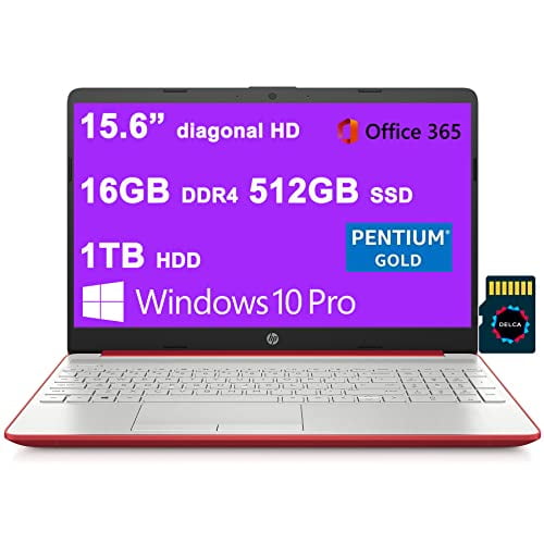 HP Notebook 15 Laptop Computer I 15.6" Diagonal HD Display Intel Pentium Gold 6405U Processor