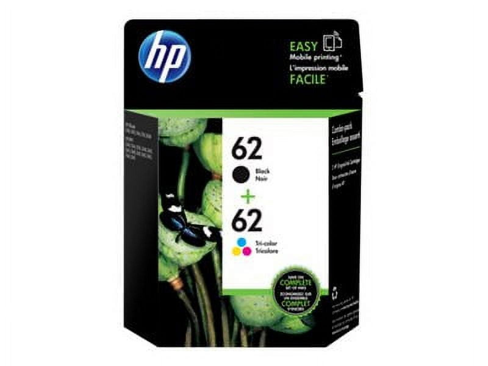 HP OFFICEJET 5740 #62 BLK/CLR INK COMBO - Walmart.com