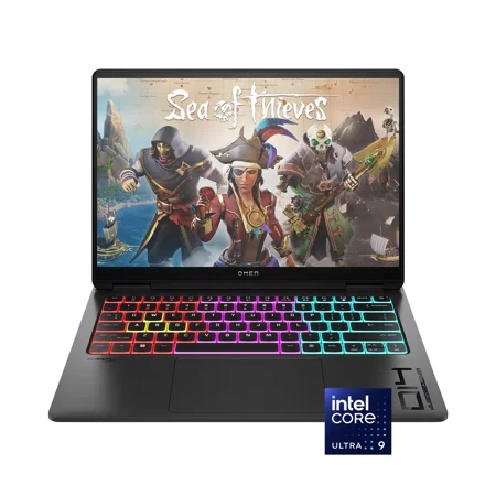 HP OMEN - Transcend 14" 120Hz 3K OLED Gaming Laptop - Intel Core Ultra 9-185H - 32GB Memory - NVIDIA GeForce RTX 4070 - 1TB SSD - Shadow Black