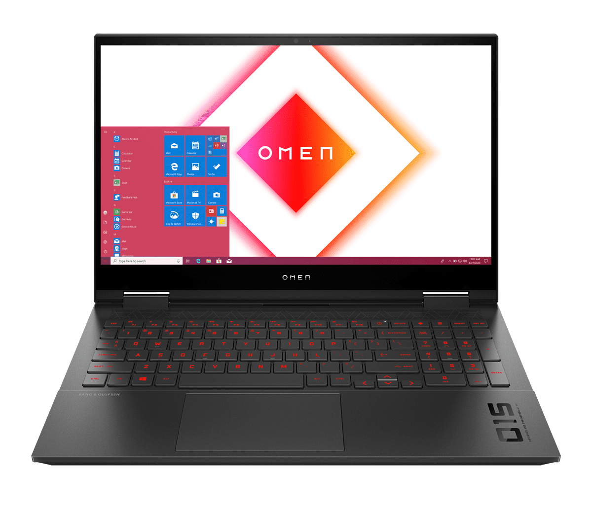 HP OMEN 15 Gaming & Entertainment Laptop (Intel i7-10750H 6-Core, 16GB RAM, 2TB PCIe SSD, 15.6" Full HD (1920x1080), NVIDIA RTX 3070, Wifi, Bluetooth, Webcam, 1xHDMI, Win 11 Home)