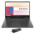 thumbnail image 1 of HP OMEN 15z-en100 Gaming/Entertainment Laptop (AMD Ryzen 9 5900HX 8-Core, 15.6in 144Hz Full HD (1920x1080), NVIDIA GeForce RTX 3070, Win 10 Home) with WD19S 180W Dock, 1 of 5