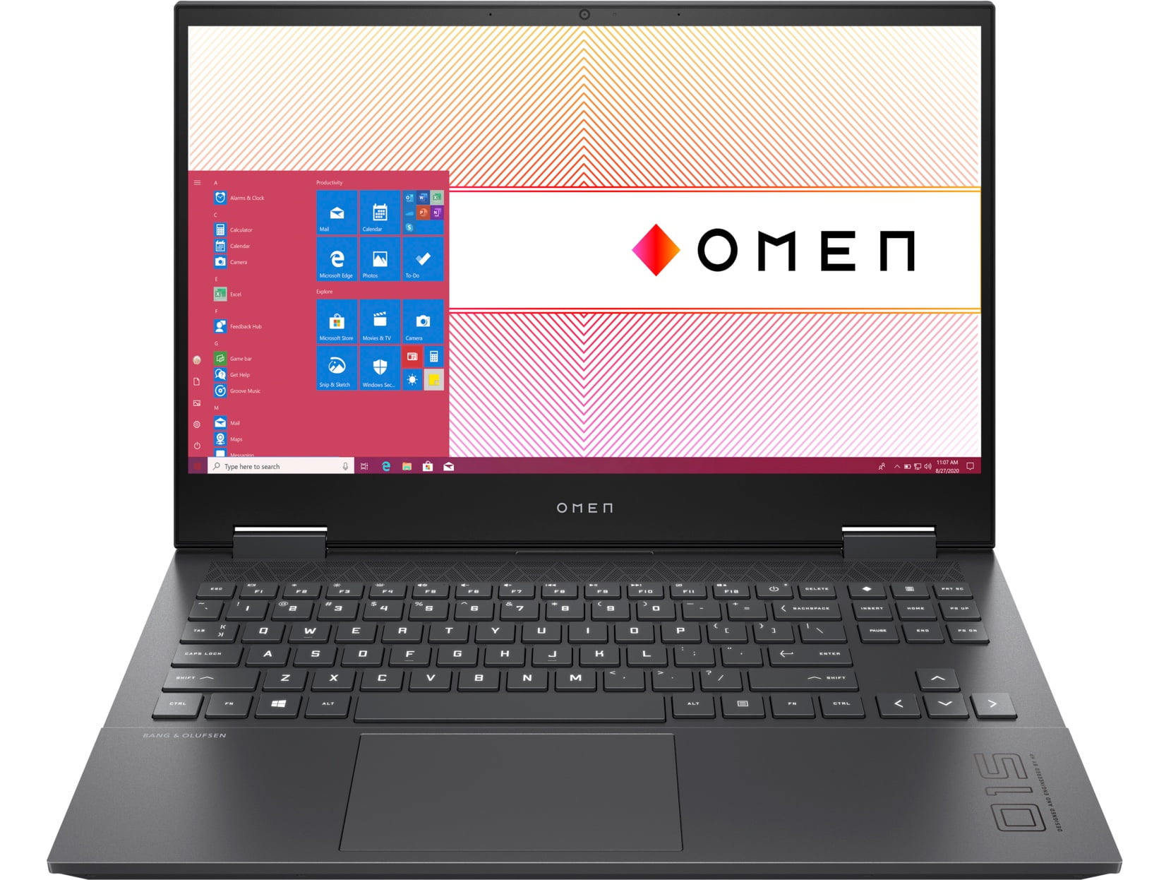 HP OMEN 15z-en100 Gaming & Entertainment Laptop (AMD Ryzen 9 5900HX 8-Core, 64GB RAM, 512GB m.2 SATA SSD, 15.6" Full HD (1920x1080), NVIDIA GeForce RTX 3070, Wifi, Bluetooth, Webcam, Win 11 Home)