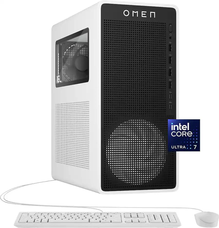 Windowsデスクトップ Ultra7 265F RTX5060Ti 16GB 64GB HP, Gaming Desktop, Intel Core Ultra 7, NVIDIA GeForce RTX 5060 Ti