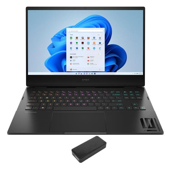 HP OMEN 16t-k000 Gaming/Entertainment Laptop (Intel i7-12700H 14-Core, 16.1in 60Hz Full HD (1920x1080), NVIDIA RTX 3060, 32GB DDR5 4800MHz RAM, Win 11 Home) with DV4K Dock