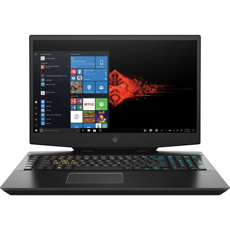 HP OMEN 17 Gaming and Entertainment Laptop (Intel i7-10750H 6-Core