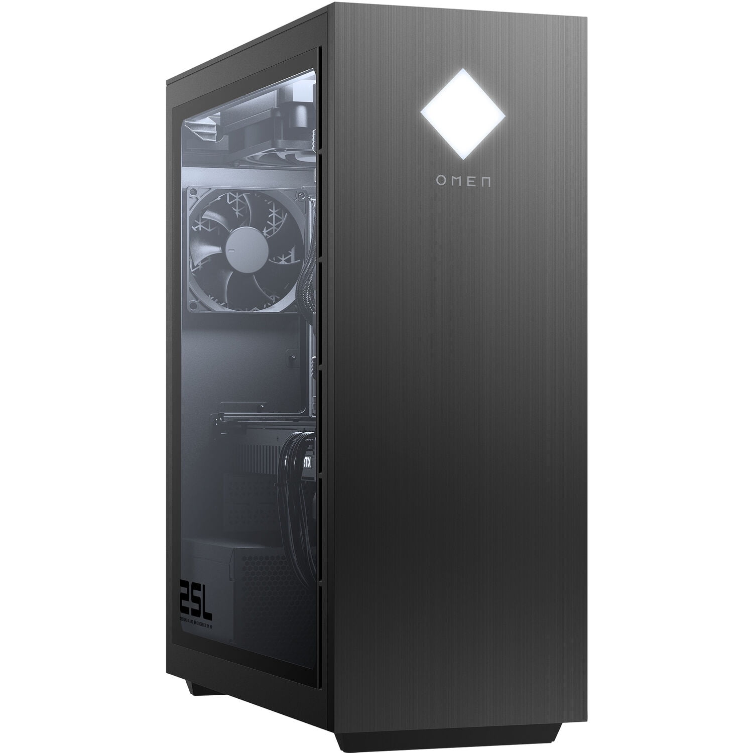 HP OMEN 25L Gaming Desktop PC (Intel i7-10700 8-Core, 16GB RAM 