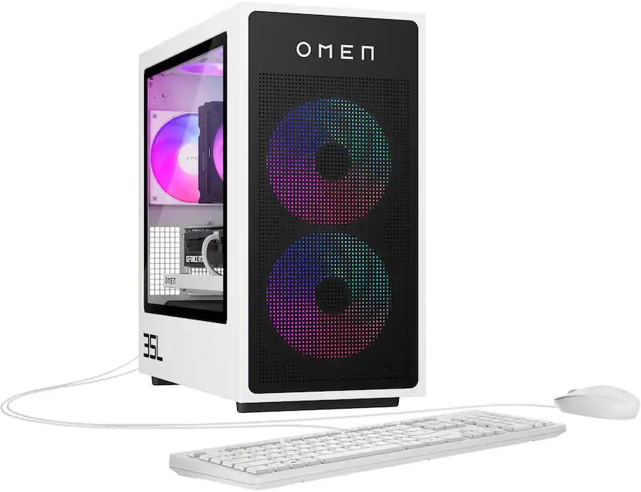 HP OMEN - 35L Gaming Desktop - AMD Ryzen 7 8700F 2024 - 16GB DDR5