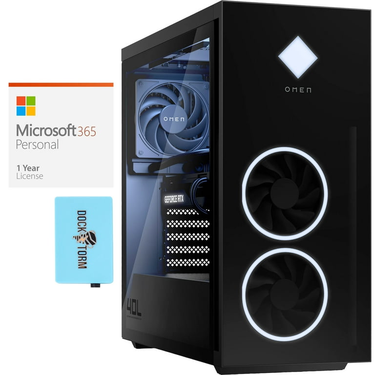 HP OMEN 40L GT21 Gaming Desktop PC (Intel i5-12400F 6-Core