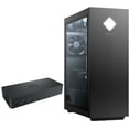 thumbnail image 1 of HP OMEN GT12-0124 25L Home & Business Desktop (Intel i5-10400 6-Core, GeForce GTX 1660 Super, 16GB RAM, 1TB PCIe SSD + 3TB HDD (3.5), Wifi, USB 3.2, HDMI, Bluetooth, Win 11 Home) with D6000 Dock, 1 of 6