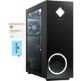 thumbnail image 1 of HP OMEN GT13 Gaming & Entertainment Desktop PC (AMD Ryzen 5 5600G 6-Core, Radeon RX 6600 XT, 16GB RAM, 2TB PCIe SSD + 6TB HDD (3.5), Wifi, HDMI, Win 10 Pro) with Microsoft 365 Personal , Hub, 1 of 7