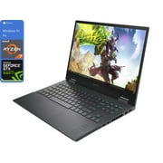 HP OMEN Gaming Notebook, 15.6" 144Hz FHD Display, AMD Ryzen 7 4800H Upto 4.2GHz, 16GB RAM, 256GB NVMe SSD, NVIDIA GeForce GTX 1660 Ti, HDMI, Mini DisplayPort, Wi-Fi, Bluetooth, Windows 10 Pro