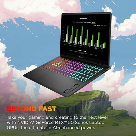 HP OMEN - Transcend 14" 120Hz 3K OLED Gaming Laptop - Intel Core Ultra 7-255H - 32GB Memory - NVIDIA GeForce RTX 5060 - 1TB SSD - Shadow Black