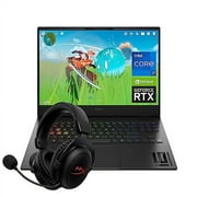 HP OMEN Transcend 16 inch Laptop, WQXGA 240Hz Display, 7ms Response Time, 13th Generation Intel i7-13700HX, 16 GB RAM, 512 GB SSD, NVIDIA GeForce RTX 4070 GPU 8 GB, 16-u0020nr 2023, Shadow Black