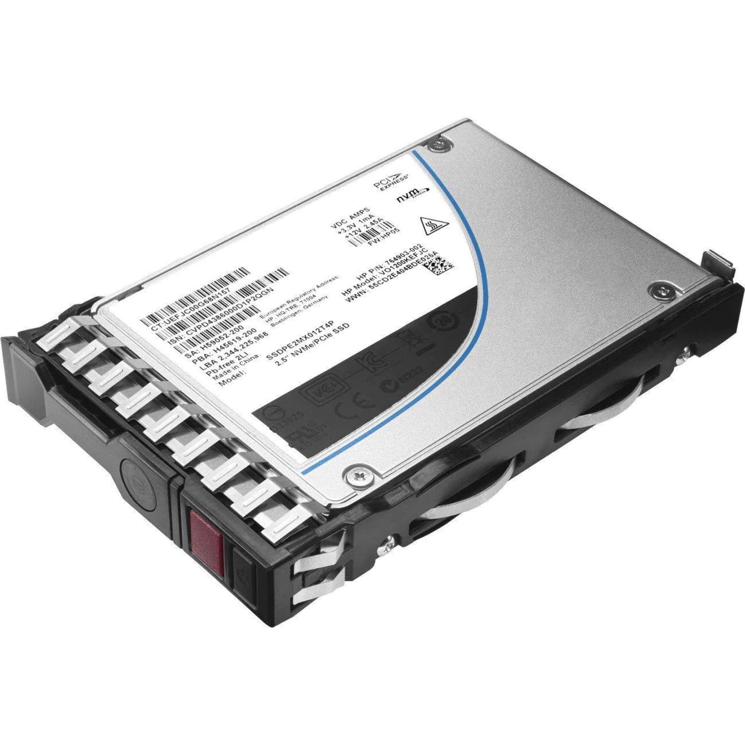 HP Office Mixed Use-3 Solid State Drive - Hot-Swap Serial_Interface 2.5, Black 816985-B21