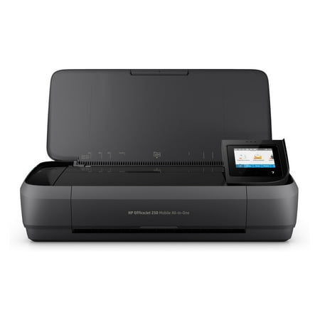 HP - OfficeJet 250 Mobile Wireless All-In-One Inkjet Printer - Black