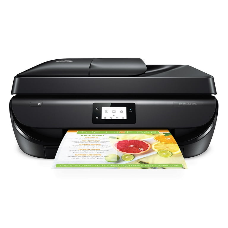 HP OfficeJet 5258 Wireless All in One Printer Z4B12A Walmart