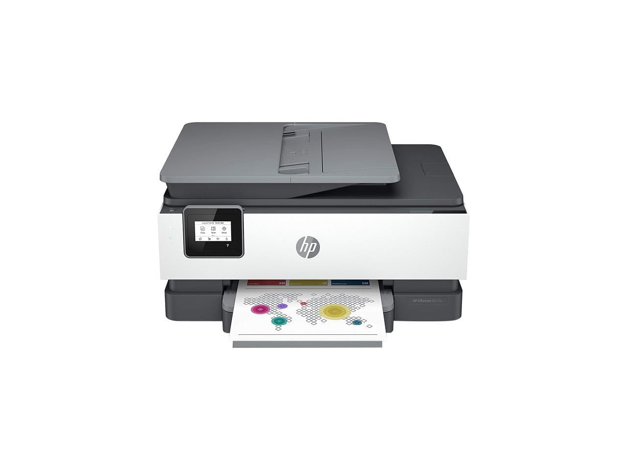 HP OfficeJet 8015e All-in-One Printer w/ bonus 3 months Instant Ink through HP+ - Walmart.com