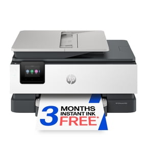 (Open Box) HP OfficeJet 8122 Wireless All-in-One Color Inkjet Printer, Scanner, Copier, 3 Mos Free Instant Ink