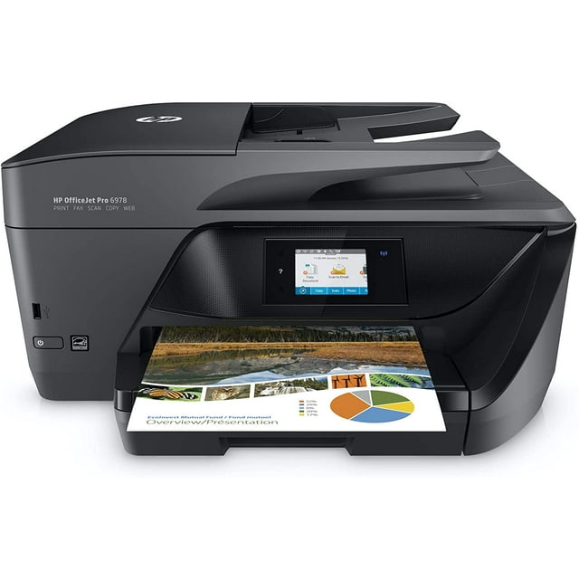 HP OfficeJet Pro 6978 All-in-One Wireless Color Printer, HP Instant Ink T0F29A