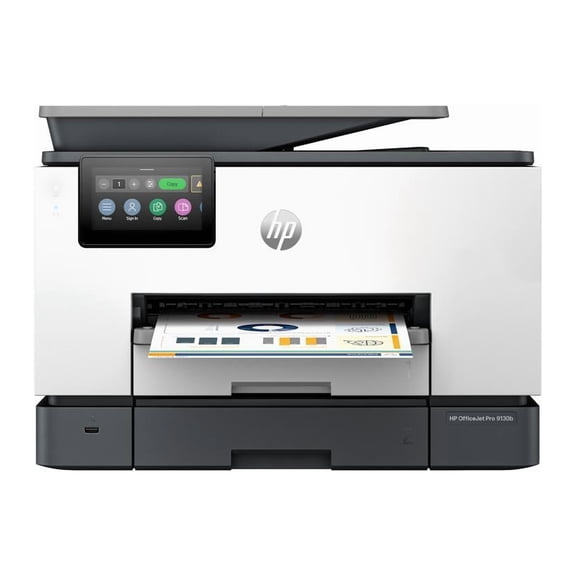 HP 4U555A#B1H OfficeJet Pro 9130b Copy/Fax/Print/Scan All-in-One Inkjet Printer