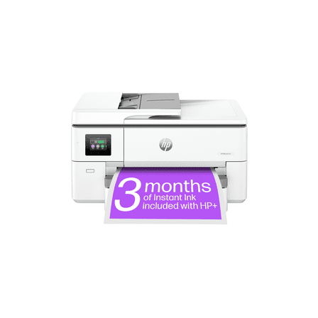 HP OfficeJet Pro 9720e Wide-format All-in-one Printer with free 3 Months of Instant Ink with HP+, AI-enabled