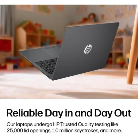 HP OmniBook 3 16 inch Laptop PC, 2K Touchscreen, AMD Ryzen 3 30, 8 GB RAM, 512 GB SSD, AMD Radeon 610M GPU, Windows 11 Home, Mica Silver, 16-by0299nr