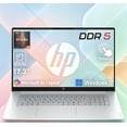 thumbnail image 1 of HP OmniBook 3 17.3 Inch Touchscreen Laptop,16GB DDR5& 1TB SSD,AMD Ryzen 5 130(Beat i5-1334U) Processor, Windows 11 Pro, FHD IPS Display, Backlit Keyboard, WiFi 6, Numeric Keypad, 1 of 6