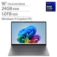 thumbnail image 1 of HP OmniBook 5 16" Touchscreen Laptop - Intel Core Ultra 7 Series 3 - Copilot+ PC - 2K (1920 x 1200) - 24GB Memory - 1TB SSD - Windows 11 Home, 1 of 6