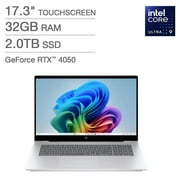 HP OmniBook 7 17.3 AI Laptop - Intel® Core Ultra 9 288V - Copilot+ PC - FHD Touchscreen - 32GB Memory - 2TB SSD - GeForce RTX 4050 - Windows 11 Home