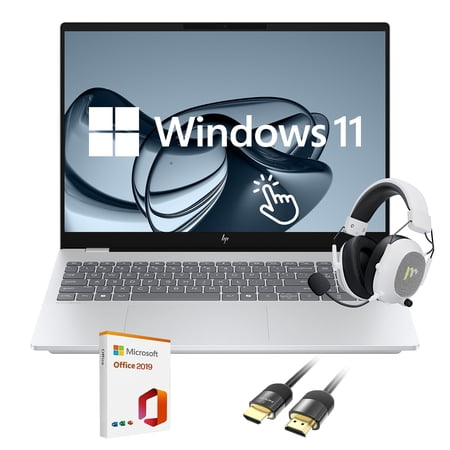 HP OmniBook 7 AI Laptop 16" 2K OLED Touchscreen 120Hz, Intel Core 9 270H, 16GB RAM, 1TB SSD, Copilot Key, 5MP Webcam,Backlit KB, with Office Lifetime,Wins 11 Home