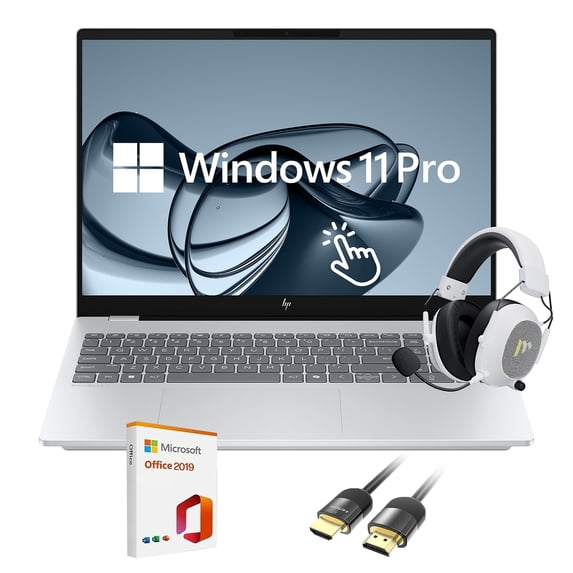 HP OmniBook 7 AI Laptop 16" 2K OLED Touchscreen 120Hz, Intel Core 9 270H, 32GB RAM, 2TB SSD, Copilot Key, 5MP Webcam,Backlit KB, with Office Lifetime, Wins 11 Pro