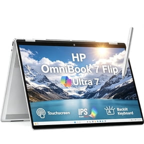 HP OmniBook 7 Flip 16" 2-in-1 AI Laptop, Intel Evo Platform Powered by Intel Core Ultra 7 258V,Copilot+ PC ,3K OLED Touchscreen , 32GB LPDDR5 Memory 1TB SSD , Windows 11 Home