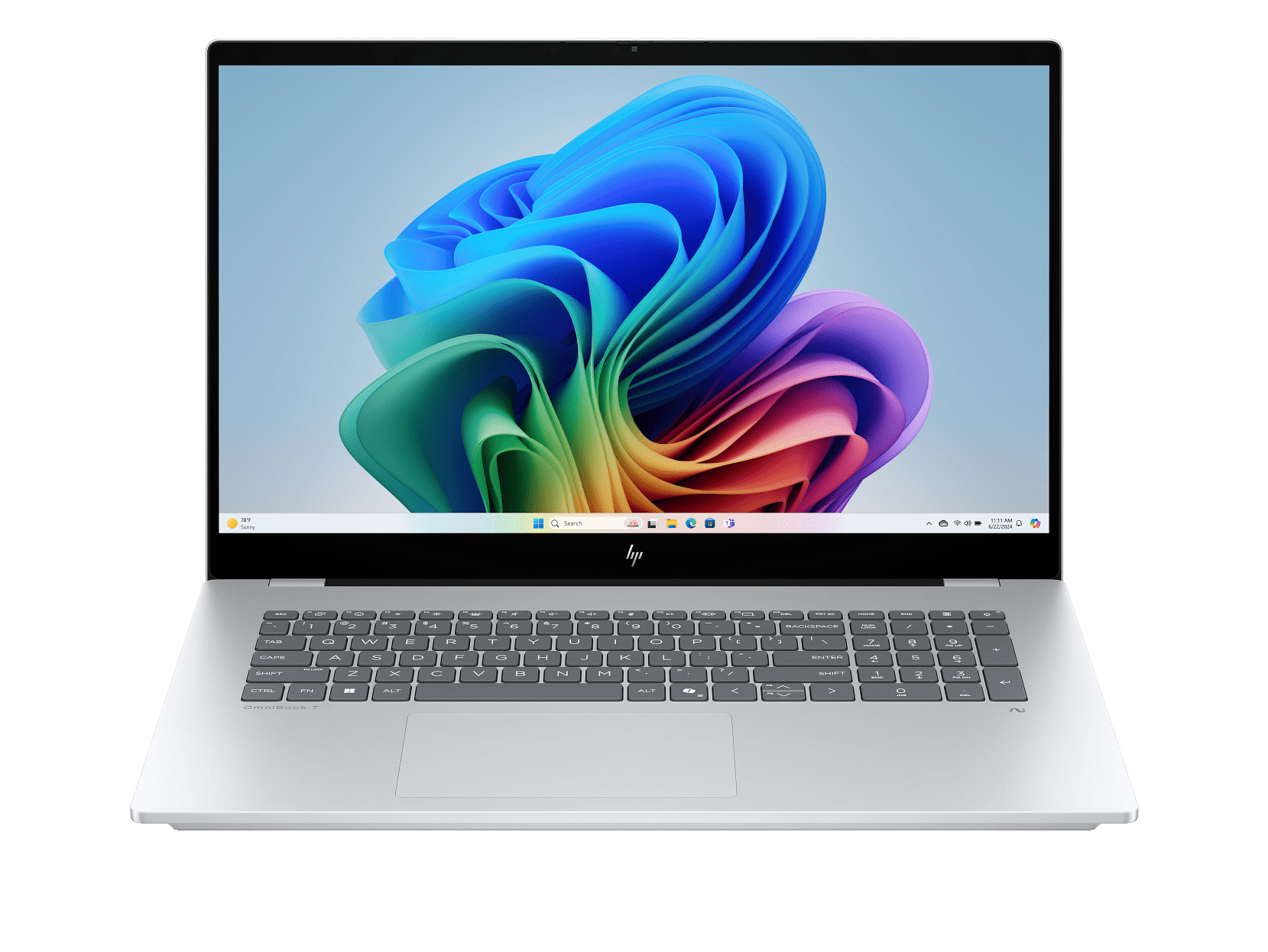 HP OmniBook 7 Laptop Computer 17.3" FHD Touch Screen Intel Core Ultra 7 32 GB