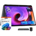thumbnail image 1 of HP OmniBook Ultra Flip 14" 3K OLED Touch 2-in-1 Laptop, Intel Ultra 7 256V, 16GB RAM, 5TB Storage(4TB SSD+1TB Docking Station), Intel Arc Graphics, Backlit Keyboard, Copilot+ PC, Win 11 Pro, Gray, 1 of 9