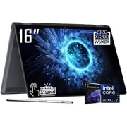 HP OmniBook X Flip 2-in-1 Copilot+ AI Laptop, 16" 2K 1920 x 1200 LED IPS Touchscreen, Intel 8-Core Ultra 7 256V, 5MP IR Webcam, Backlit KB, Stylus Pen, Win11 Pro 16GB DDR5 RAM | 1TB SSD