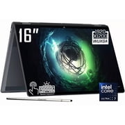 HP OmniBook X Flip 2-in-1 AI Laptop, 16" 2K 1920 x 1200 LED Touchscreen, Intel Core Ultra 7 256V, 5MP IR Webcam, Backlit KB, Stylus Pen, Win11 Home 16GB DDR5 RAM - 1TB SSD