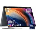 thumbnail image 1 of HP OmniBook X Flip 2-in-1 Copilot+ AI PC Laptop, 16" 2K 1920 x 1200 IPS LED Touchscreen, Intel 8-Core Ultra 5 226V, 5MP IR Webcam, Backlit KB, Stylus Pen, Win11 Home (16GB DDR5 RAM / 512GB SSD), 1 of 5