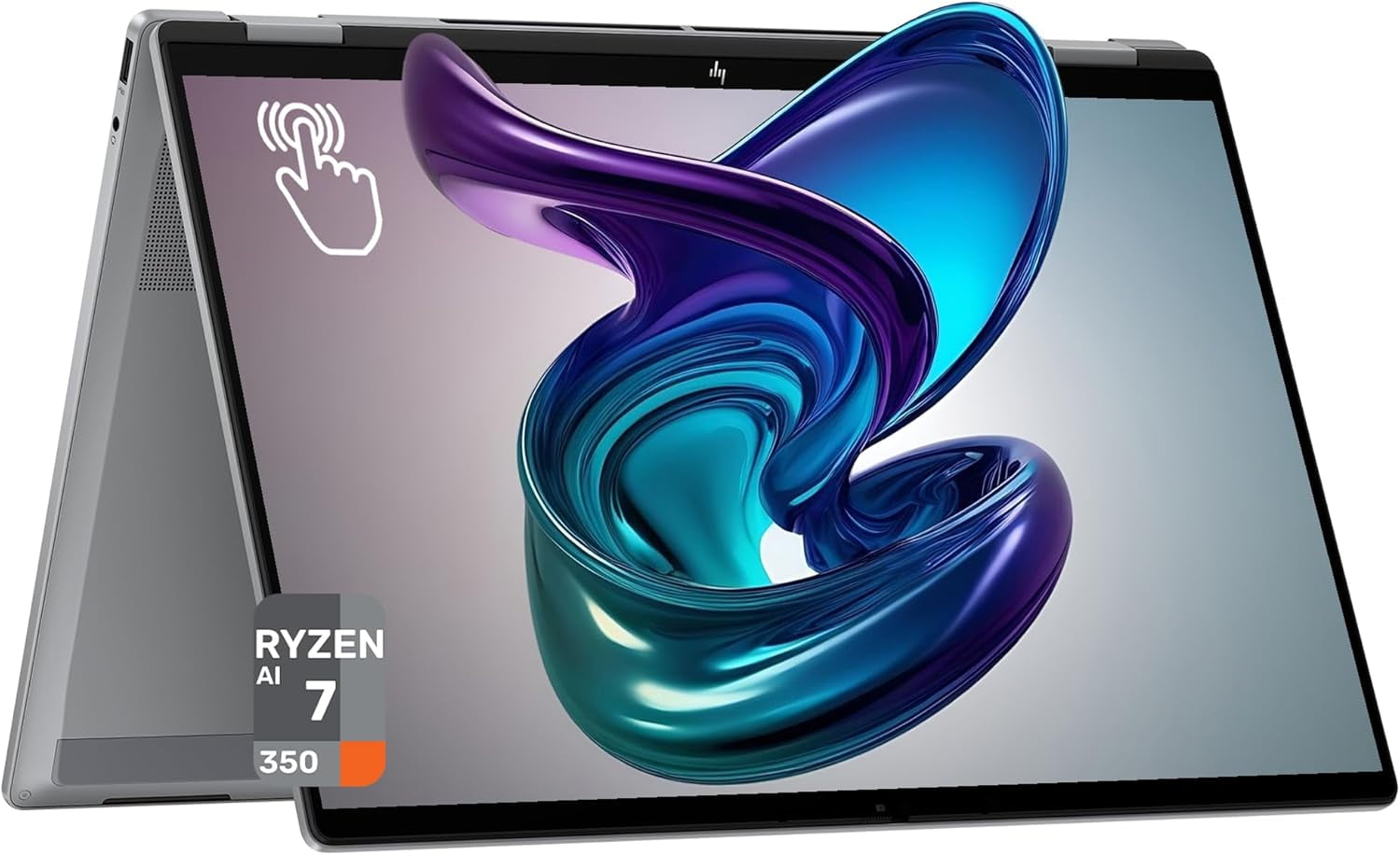 HP OmniBook X Flip 2-in-1 Copilot+ Laptop, AMD Ryzen AI 7-350, 24