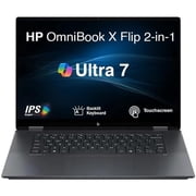 HP OmniBook X Flip Next Gen Envy x360 2-in-1 Touchscreen AI Copilot+ PC Laptop, 16" 2K, Intel Core Ultra 7 256V, 16GB RAM, 512GB SSD, Arc 140v GPU Graphics, Backlit Keyboard, Win 11